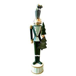 Balsam & Fir Green Gold NUTCRACKER Christmas SOLDIER Resin Figurine NEW